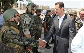 الرئيس الاسد يحيي جيش سوريا بذكرى تأسيسه