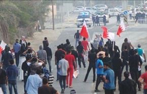 تظاهرات بحرینی ها در حمایت از زندانیان سیاسی