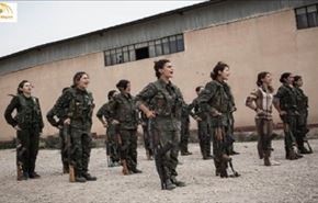 "دختران خورشید " علیه داعش مبارزه می کنند