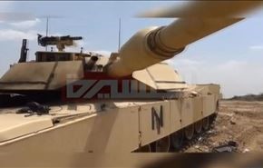 بالفيديو؛ القوات اليمنية تحيل وادي جارة بجيزان لمقبرة دبابات سعودية