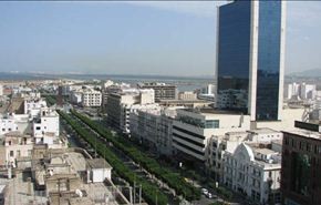 اغلاق شارع رئيسي بالعاصمة تونس بسبب 