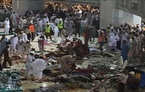 قتيل و25 جريحا ايرانيا بحادث سقوط رافعة الحرم المکي