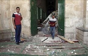 حمله به مسجد الاقصی با سلاح ناشناخته /فیلم+عکس