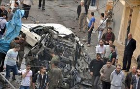 تفجير ارهابي في حمص، والجيش يدك معاقل المسلحين بإدلب