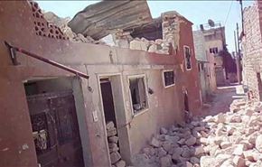 بالصور.. آثار الدمار الذي خلفه قصف المسلحين لبلدتي الفوعة وكفريا