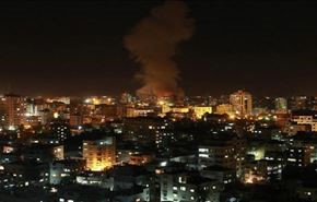 عدوان جوي اسرائيلي على غزة وصواريخ على مستوطنات الاحتلال