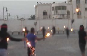 بالصور؛ ثوار البحرين يهاجمون 