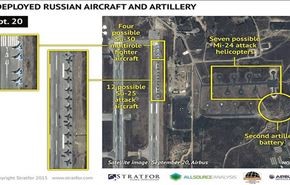 مسؤولون اميركيون: روسيا تستطلع جوا وتعزز مقاتلاتها في اللاذقية