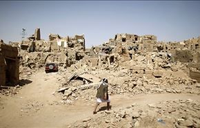 ویرانی‌های به جامانده از حملات عربستان به صعده + فیلم