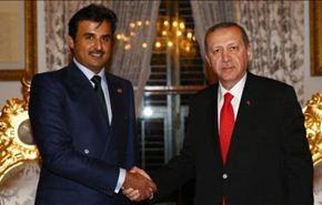 اردوغان يلتقي أمير قطر في اسطنبول