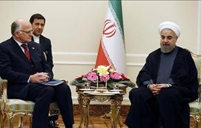 روحاني یؤکد على ضرورة اتحاد العالم لمواجهة الارهاب