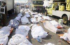شمار کشته شدگان مصری در فاجعه منا افزایش یافت
