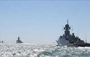 بالفيديو؛ سفن روسية تقصف مواقع 