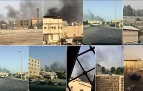 القوات السعودية تقتحم العوامية بالمدرعات وتصاعد للدخان +فيديو وصور