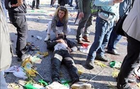 فيديو وتقرير خاص؛ لحظة تفجير أنقرة!!