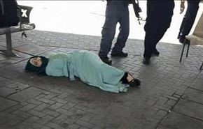 تیراندازی به دختر فلسطینی در کمال خونسردی + فیلم