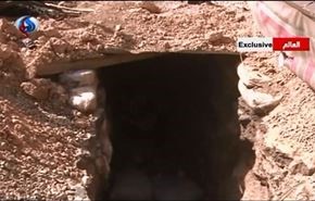 کشف تونل سری داعش در رمادی