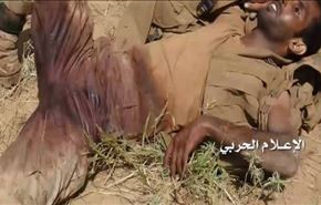 فیلم اجساد نظامیان سعودی در الخوبه عربستان