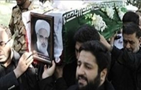 تشييع مسؤول بالجيش الايراني بعد وفاته في #كارثة_منى