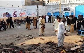 انفجار مسجد شیعیان پاکستان 10 کشته به جا گذاشت
