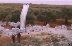 ویدیو؛ بالن-‌بمب‌های داعش برای شکار جنگنده‌های روسی