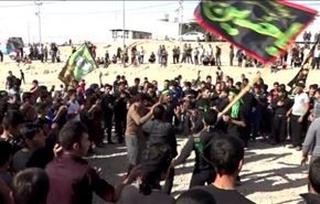 فيديو خاص؛ صدق او لا تصدق، الشيعة احيوا عاشوراء في الموصل!!