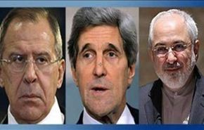 لافروف وظريف وكيري يؤكدون ضرورة إشراك دول المنطقة في تسوية الأزمة السورية