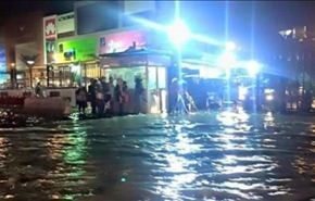 بغداد تغرق بسبب الأمطار الغزيرة+فيديو وصور.