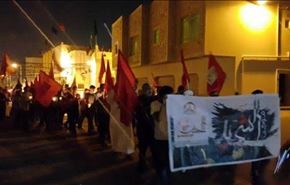 راهپیمایی "كاروان شهدا"در پايتخت انقلاب بحرین+تصاویر