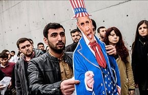 بالصور؛ مظاهرات احتجاج تسبق زيارة اوباما لتركيا