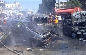 عشرات الضحايا بقذائف الارهابيين على مدينة اللاذقية
