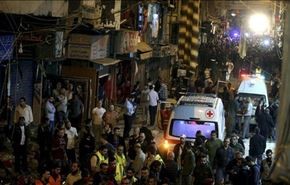 واکنش لبنانی‌ها به انفجارهای داعش در بیروت +ویدیو