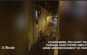 فيديو.. رهائن مسرح باريس أثناء محاولتهم الهرب من النوافذ