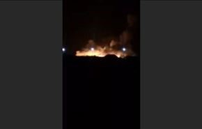 ویدیو؛ آتش در اردوگاه آوارگان سوری در شمال فرانسه