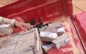 بالفيديو.. ضبط كمية كبيرة من أموال لـ