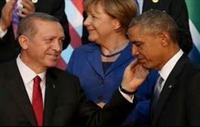 عکس؛ اردوغان به اوباما روحیه می‌دهد؟!