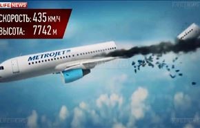 فیلم؛ هواپیمای روسی چگونه متلاشی شد؟