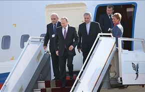 بالفيديو والصور؛ لحظة وصول الرئيس الروسي لطهران في زيارة رسمية