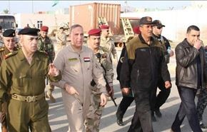 وزیر دفاع عراق در مرکز عملیات مشترک اربیل