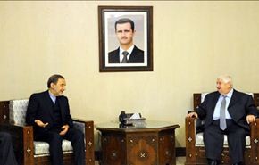 ولايتي يؤكد دعم ايران لمقاومة الشعب السوري