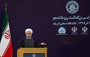 روحاني: إختبرنا اهم صواريخنا تزامنا مع الانتصار بالمفاوضات النووية