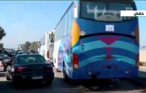 فيديو خاص: تفاصيل اخلاء المسلحين من حي الوعر في حمص