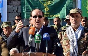 المالكي يدعو الحشد الشعبي للاستعداد ويتهم تركيا بالنفاق