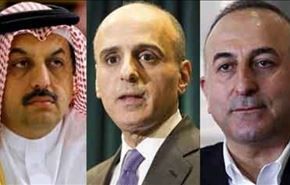 نشست "مخفی" وزاری خارجه عربستان، قطر و ترکیه