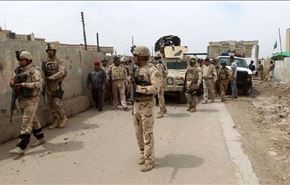 ورود نیروهای عراقی به مرکز رمادی