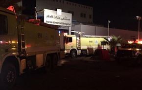 آتش سوزی مرگبار در بیمارستان عربستانی + فیلم