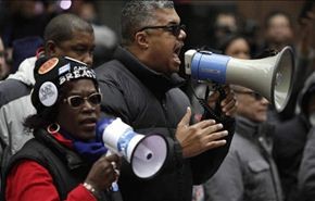 مسيرة في شيكاغو للاحتجاج على عنف الشرطة ضد السود