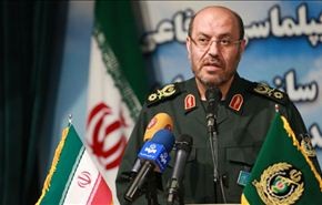 وزير الدفاع يؤكد العمل على زيادة القدرات التدميرية للصواريخ الايرانية