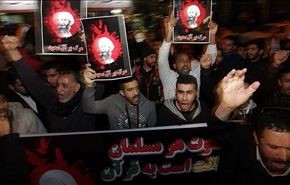 تظاهرات بطهران ومشهد تنديدا بجريمة اعدام الشيخ النمر +صور