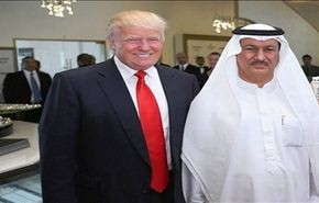 ترامب يعتمر العقال ويهاجم ايران دفاعا عن السعودية!